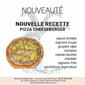 fb nouveautées 2023 - Pizza cheeseburger