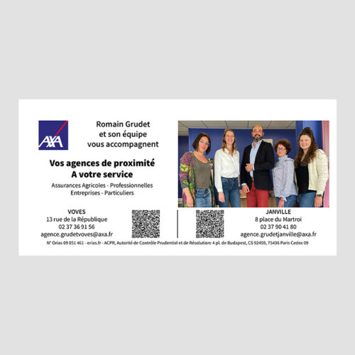 Flyers AXA Janville et Voves