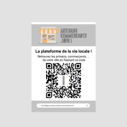 Flyers Artisans Commerçants Info - Les Villages Vovéens