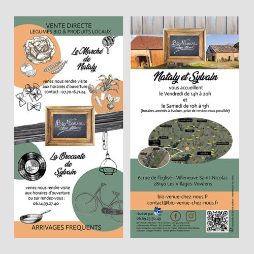 Flyers Bio Venue Chez Nous Villeneuve Saint Nicolas